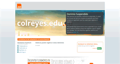 Desktop Screenshot of colreyes.edu.co