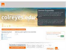 Tablet Screenshot of colreyes.edu.co